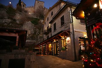 Hotel Front - Evening or Night